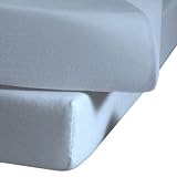 fleuresse evocare LE9100-6555, Spannbettlaken in 70x140 cm, entwickelt gegen Hausstauballergene, Verursacher der Hausstauballergie