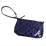 MLB Atlanta Braves Quilted Wristlet, Navy