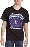 Bravado Mens Metallica- Ride Lightning T-Shirt