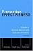 Book Prevention Effectiveness: A Guide to Decision Analysis and Economic Evaluation
