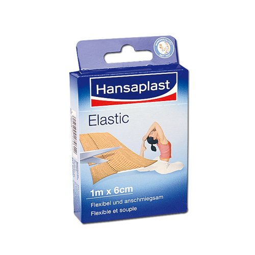 Hansaplast Pflaster Elastic 1 m x 6 cm