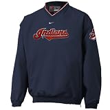 Nike Cleveland Indians Navy Staff Ace Windshirt