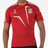 adidas Mens LFC UCL ClimaCool Jersey Light Scarlet/White
