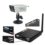 Electronics : USB2.0 2.4GHz 2.4 GHz Mini Wireless Digital Video Security Monitoring System Built in Nightvision w/Rechargable Lithium Battery