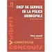 Chef de service de la police municipale