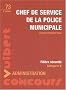 Chef de service de la police municipale
