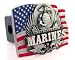 US Marines Trailer Hitch Cover - NCAA College Athletics Fan Shop Sports Team Merchandise