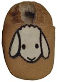 Plateau Tibet Krabbelschuhe Lederpuschen Krabbelpuschen mit echtem LAMMFELL Lamm 0-36 Monate