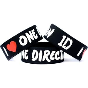 One Direction Wrist Band Single Bracelet for Music Fans Concert Wristband