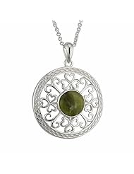 Connemara Marble Circle Pendant