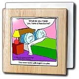 Review 3dRose LLC  / Aspirin Relationships - 6 Inch Tile Napkin Holder