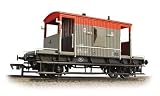 Bachmann 37-535B 20 Ton Brake Van (Car) Flush Ends 'Railfreight' Red & Grey