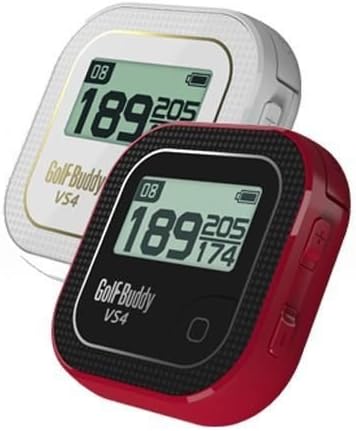 Golf Buddy Vs4 GPS Voice Range Finder - Red & Black Model - Golf Voice GPS