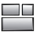 Set of 3 Meyer Mirror Cubes - Wenge