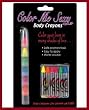 Color Me Sexy Body Crayons 6 Color Kit with Pencil
