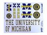 University of Michigan Wolverines Sticker Sheet Multi