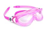 Seal Kids Mask Transparent Pink White