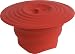 Kitchen & Housewares : Trudeau Strainer/Steamer with Lid 6-3/4-Inch, Red