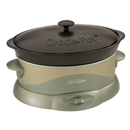Rival SCVI600B-Crock-Pot 6-Quart Premium VersaWare Slow Cooker
