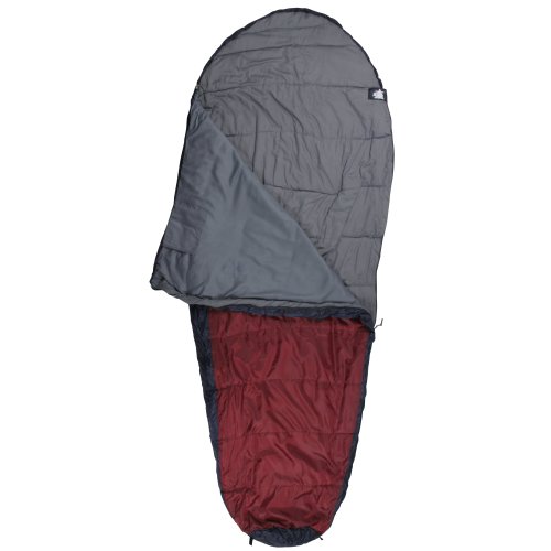 10T Redriver Sac de couchage sarcophage Rouge 220 x 90 x 55 cm
