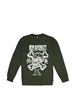 Rum Knuckles Sudadera Cross Bones (Caqui)