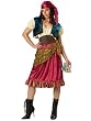 Sexy Gypsy Costume Bohemian Vagabond Traveller Theatre Costumes
