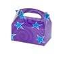 Purple with Blue Stars Empty Favor Boxes (4) Party Supplies