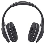 Denon AH-D340 Music Maniac On-Ear Headphones with 40mm Drivers (Black)