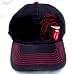 Rolling Stones Fitted Black Baseball Cap Embroidered Classic Tongue Red Logo