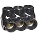 Morris Products 97663 Multi-Cable Connector, Insulated, Dual Entry, Black, 3 Ports, 600 - 4 Wire Range, 5/16" Allen Hex 3 Ports, 600 - 4 Wire Range, 5/16" Allen Hex