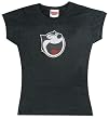 Felix the Cat Laughing Face Junior's T-Shirt Tee Black
