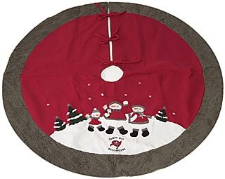 Tampa Bay Buccaneers 48'' Snowman Tree Skirt