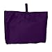 Adult Waterproof Coverall Bib with Catch-All Pocket and Carrying Case, Purple
