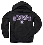 Northwestern Wildcats Youth Black Perennial II Hooded Sweatshirt