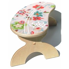 Fabric Inlay Surfboard Step Stool