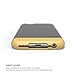 iPhone 6 Case, elago® [Glide][Dark Grey/Cream Yellow] - [Mix and Match][Premium Armor][True Fit] – for iPhone 6 Only