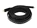 Monoprice 104160 Commercial Series Flat High Speed HDMI Cable, 4K @ 24Hz, 10.2Gbps, 24AWG, CL2, 15ft, Black