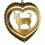 MinEys Chihuahua EyCatcher Wind Spinner - Color: Bronze