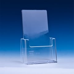 TAYMAR� DIN lang (105�210mm) Flyerhalter / Prospekthalter / Prospektst�nder, Transparent (C110)