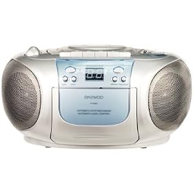 Daewoo Light and compact Portable CD Player FM / AM Radio