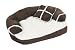 Midwest Quiet Time 23 By 18 Inch Paw Print/Fleece Reversible Pet Bed, Blue 41fGYyLn%2BFL. SL75 Midwest Quiet Time 23 By 18 Inch Paw Print/Fleece Reversible Pet Bed, Blue