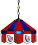Imperial New Jersey Nets Licensed 16-Inch Diameter Stained Glass Pub Light
