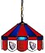 Imperial New Jersey Nets Licensed 16-Inch Diameter Stained Glass Pub Light