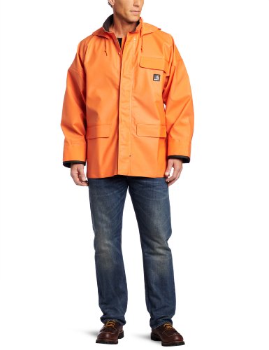 Carhartt Mens PVC Raincoat Hood Regular