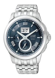 Citizen #BT0000-58L Men's Eco Drive Calibre 3100 Perpetual Calendar Twin Date Watch