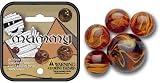 Mega Marbles - MUMMY MARBLES NET (1 Shooter Marble, 24 Player Marbles & 2 Display Rings)