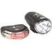 Lunartec PE-1645 Superhelle LED-Fahrradlampen Set