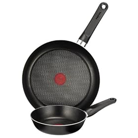 Tefal Specifics Frying Pans Twin Set, Non Stick,  20 cm / 28 cm