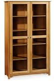 Oxford 36w 5 shelf Bookcase With Glass Doors