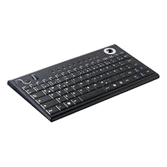 Mini-Bluetooth-Multimedia-Tastatur / Keyboard mit integriertem Maus- Trackball, tastenbrett.de